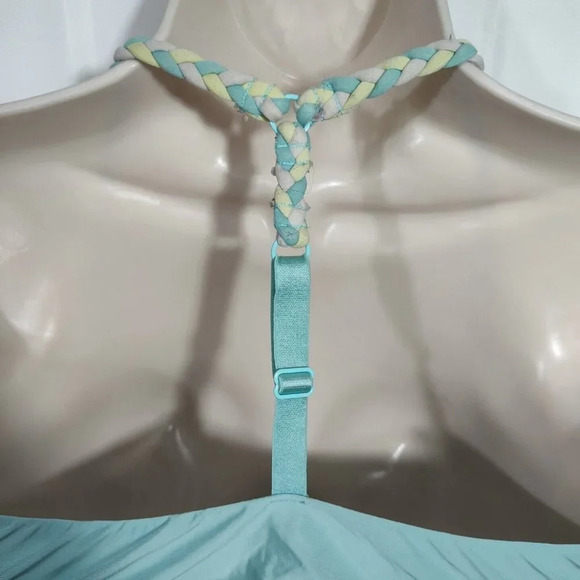 Victorias Secret Demi Bra Blue Women Size 36DD Underwire Lightly Lined Padded - Picture 4 of 8